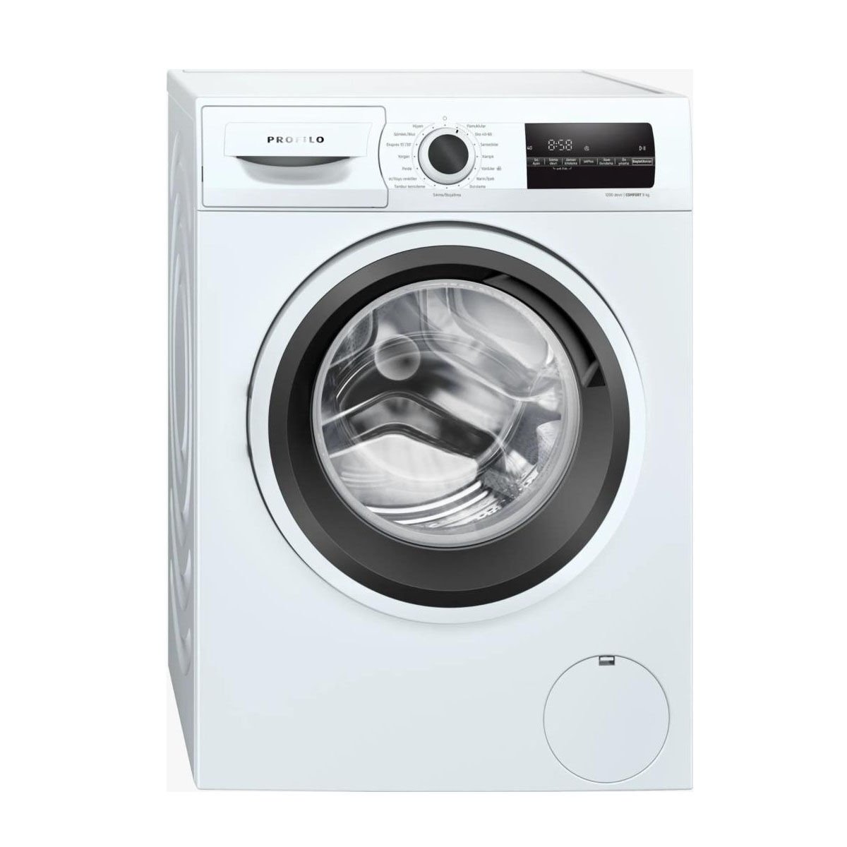 Profilo CMN12190TR A Enerji Sınıfı 9 Kg 1200 Devir Çamaşır Makinesi