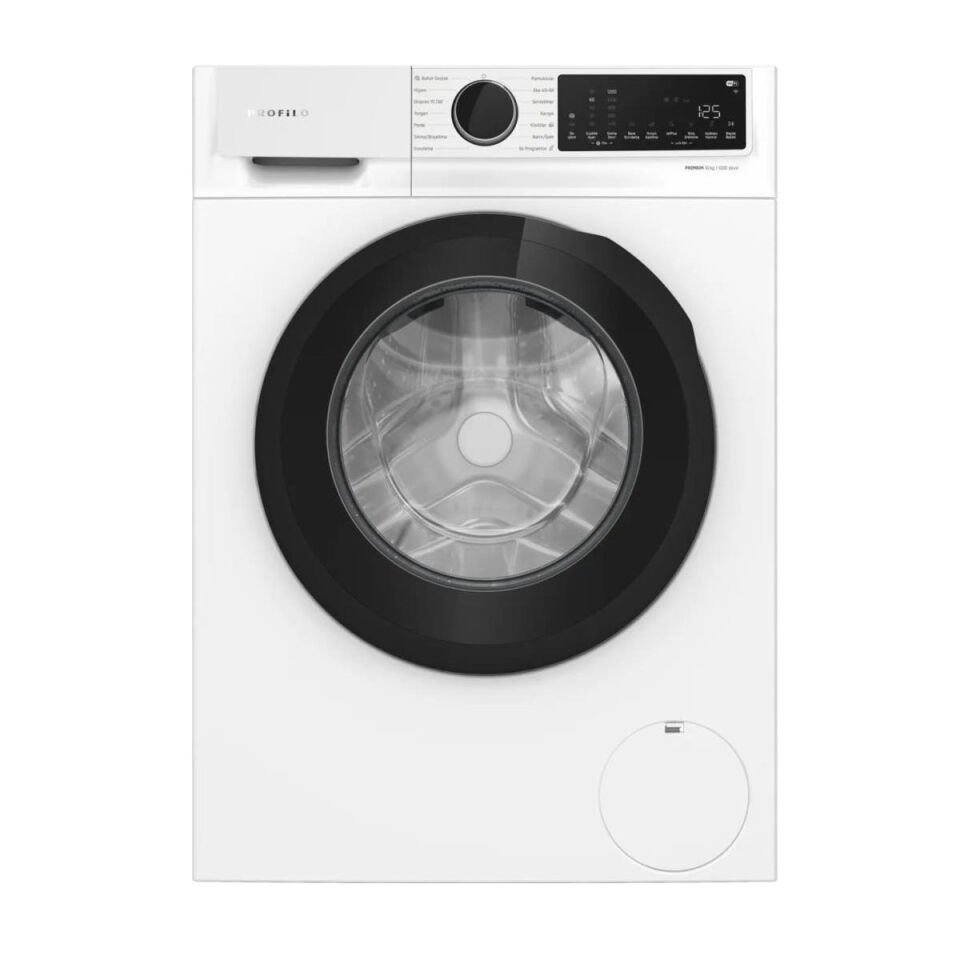 Profilo CGK252Z0TR 10 kg Yıkama Kapasiteli Çamaşır Makinesi 1200 Devir Enerji Sınıfı A Beyaz