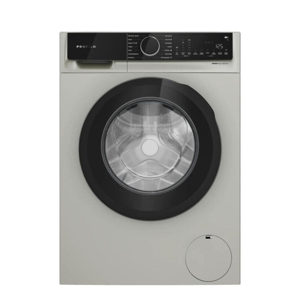 Profilo CGK252ZXTR Çamaşır Makinesi 10 kg 1200 Devir Gümüş