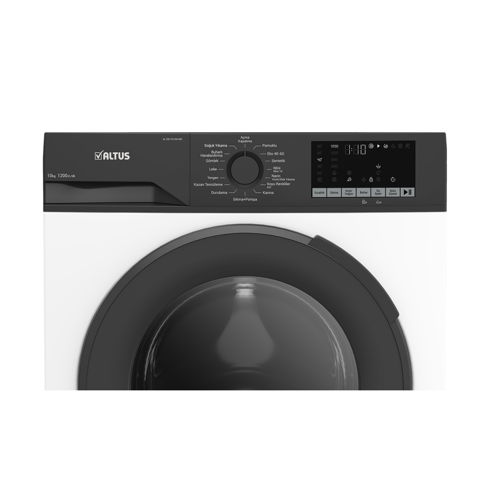 Altus AL CM 101254 D 1200 Devir 10 kg Çamaşır Makinesi