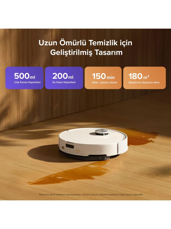 Roborock S8 Pro Plus Akıllı Robot Süpürge - Beyaz