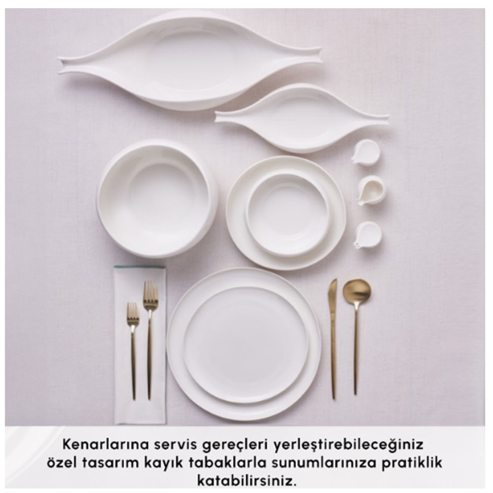 Karaca Earth Collection Clay 55 Parça 12 Kişilik Yemek Takımı