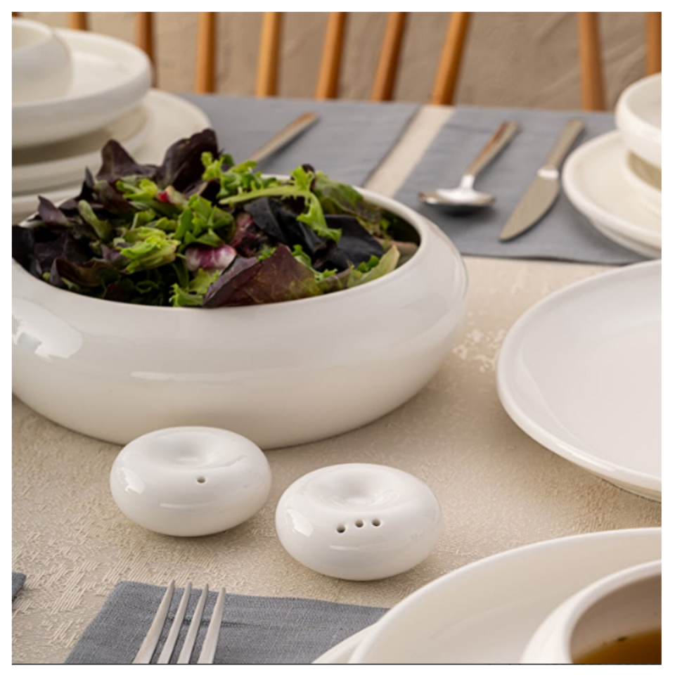 İstanbul Porselen Kınalıada 53 Parça 12 Kişilik Yuvarlak Yemek Takımı