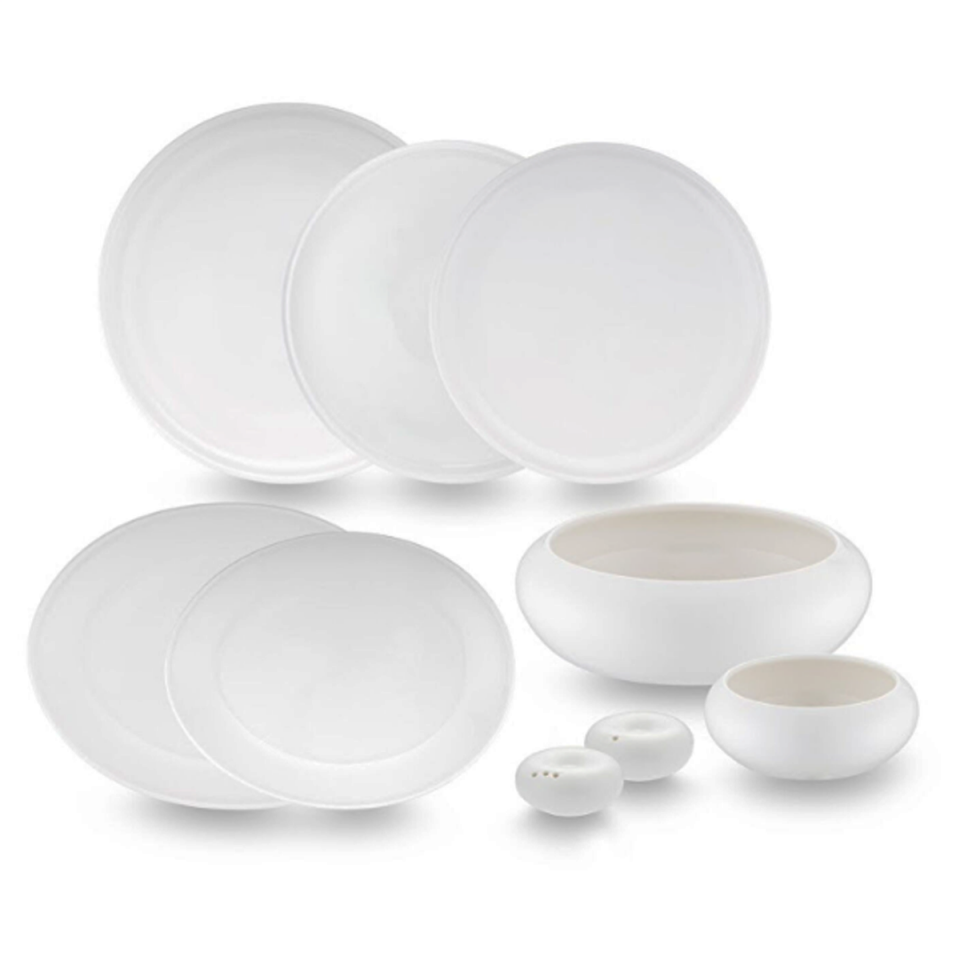 İstanbul Porselen Kınalıada 53 Parça 12 Kişilik Yuvarlak Yemek Takımı