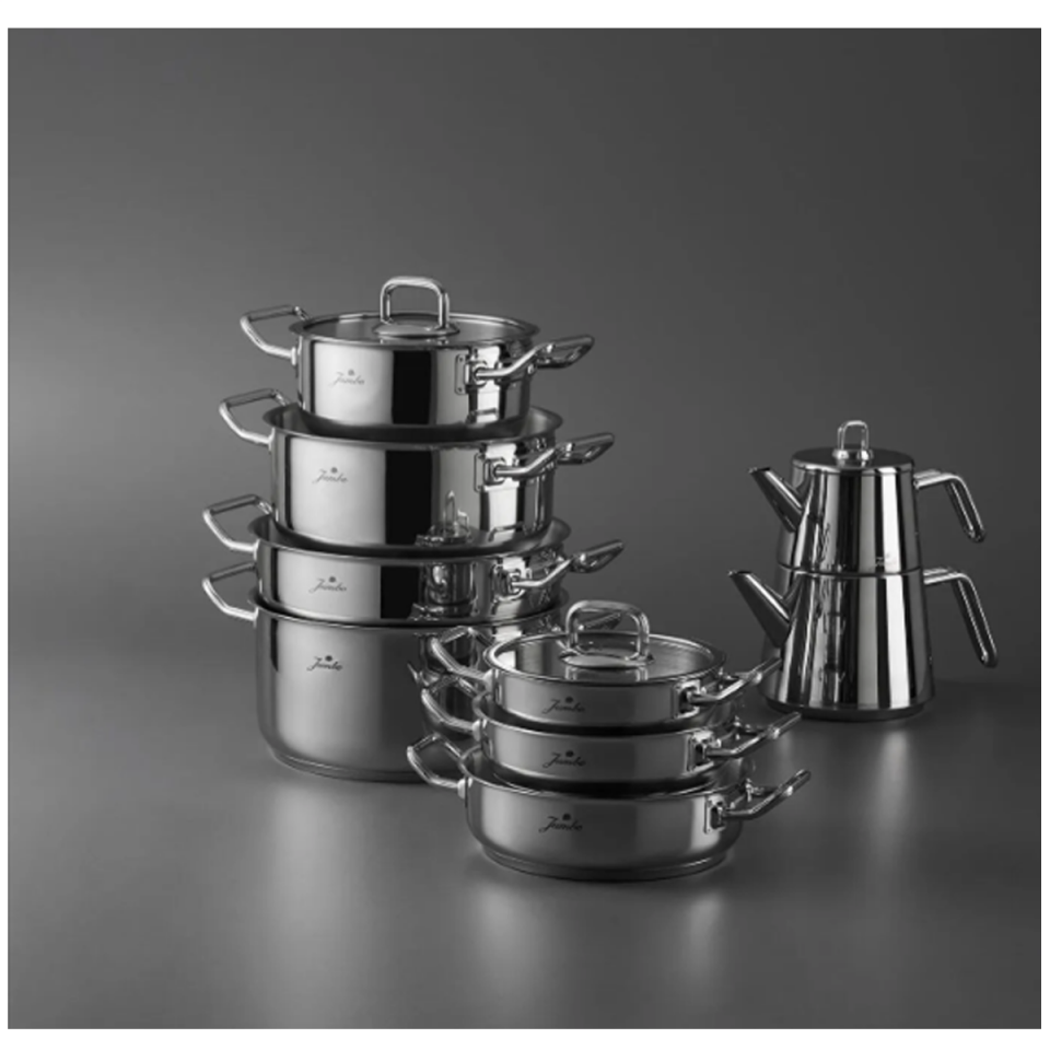 Jumbo Proshine 17 Parça İndüksiyon Tabanlı Çeyiz Seti