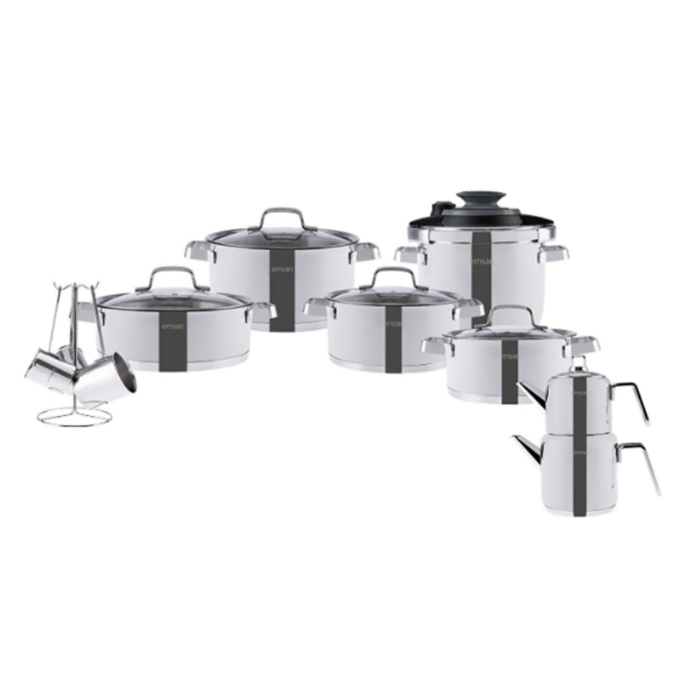 Emsan Asterion 17 Parça Çelik Çeyiz Seti