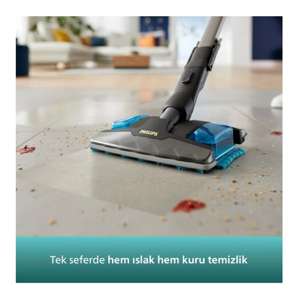 Philips XC8349/01 Aqua Plus Dikey Şarjlı Süpürge