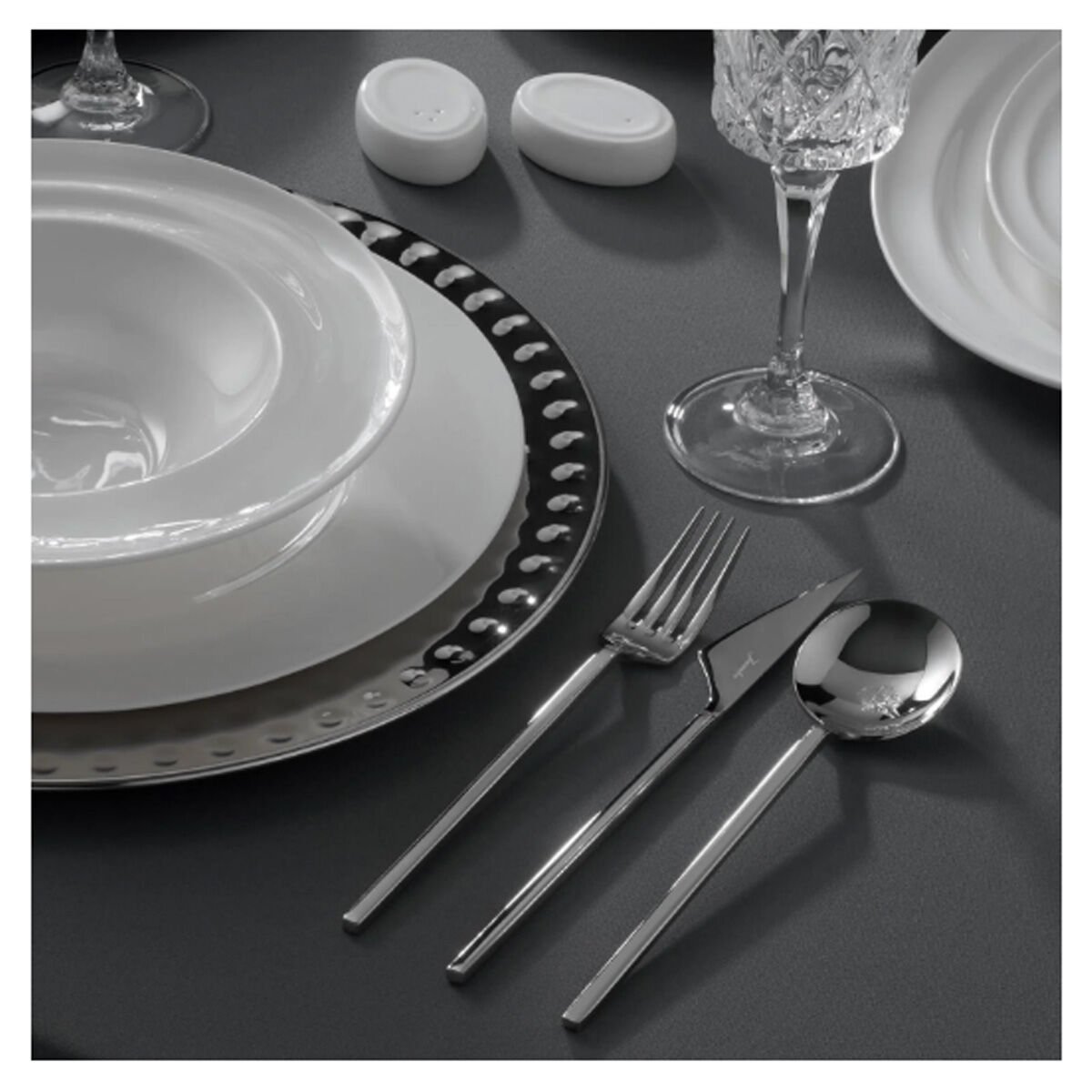 Jumbo 9100 12 Kişilik 84 Parça Çatal Kaşık Bıçak Takımı