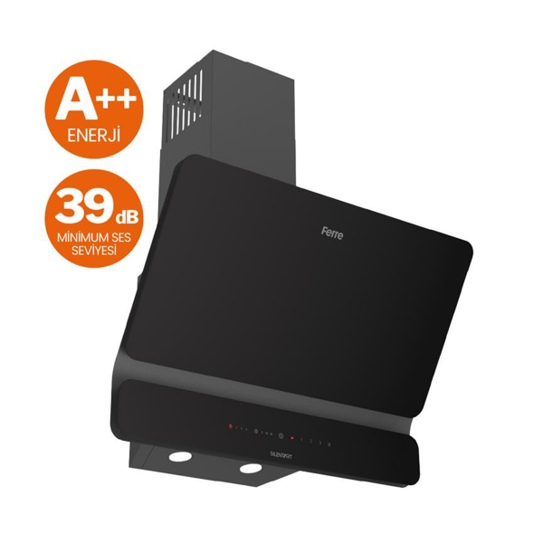 Ferre FryArt Steam Siyah Ankastre Set